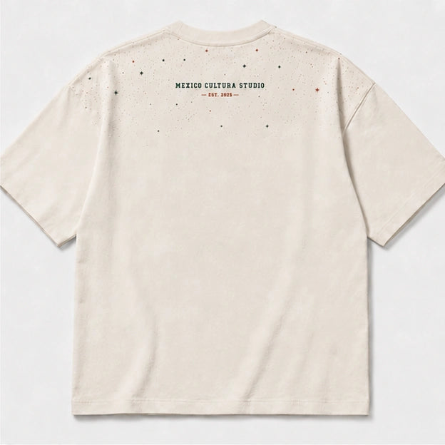 Mexico-inspired Lifestyle soccer jersey back view by JerseyFamiliar