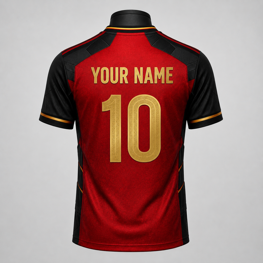 Belgium 2026 World Cup Custom Jersey – Premium Print Edition