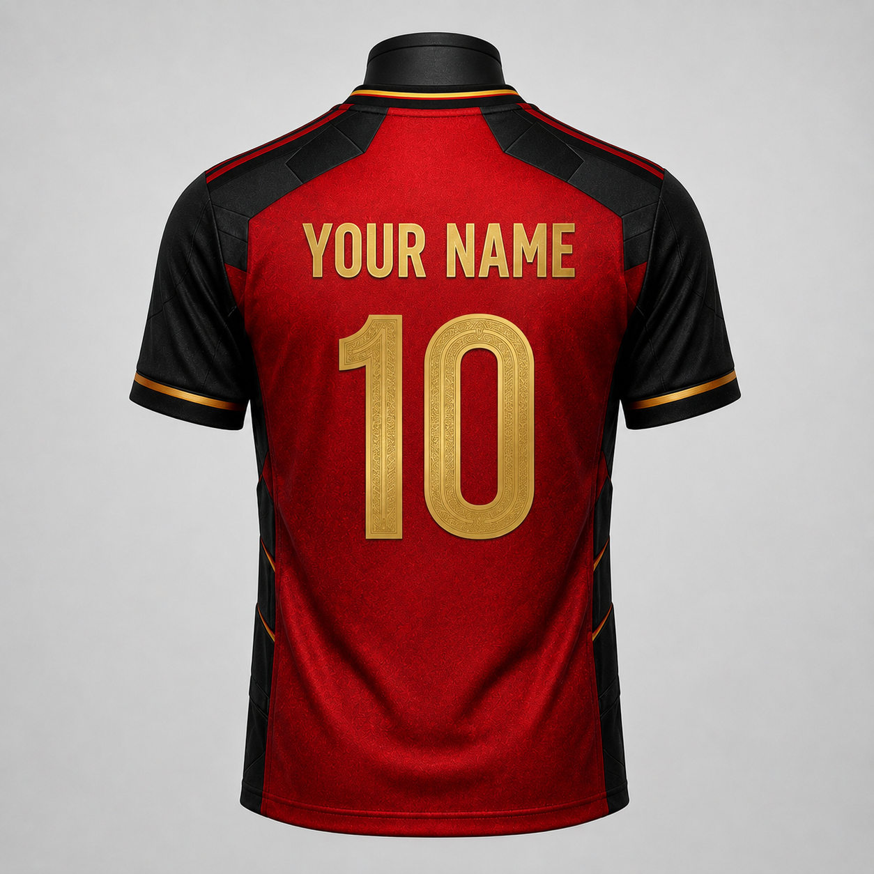 Belgium 2026 World Cup Custom Jersey – Premium Print Edition