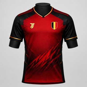 Belgium 2026 World Cup Custom Jersey – Premium Print Edition